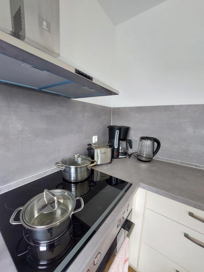 Moderne Wohnung Mit Vollausstattung In Ruhiger Lage, W-Lan Grossrohrsdorf Exteriör bild