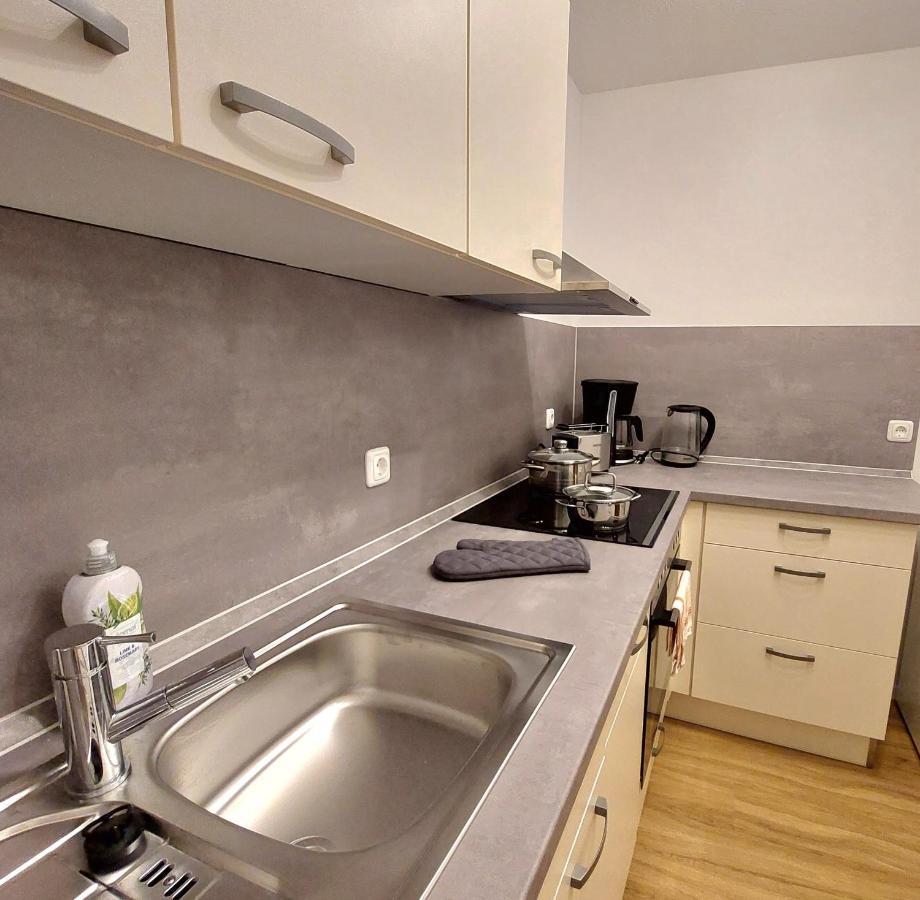 Moderne Wohnung Mit Vollausstattung In Ruhiger Lage, W-Lan Grossrohrsdorf Exteriör bild